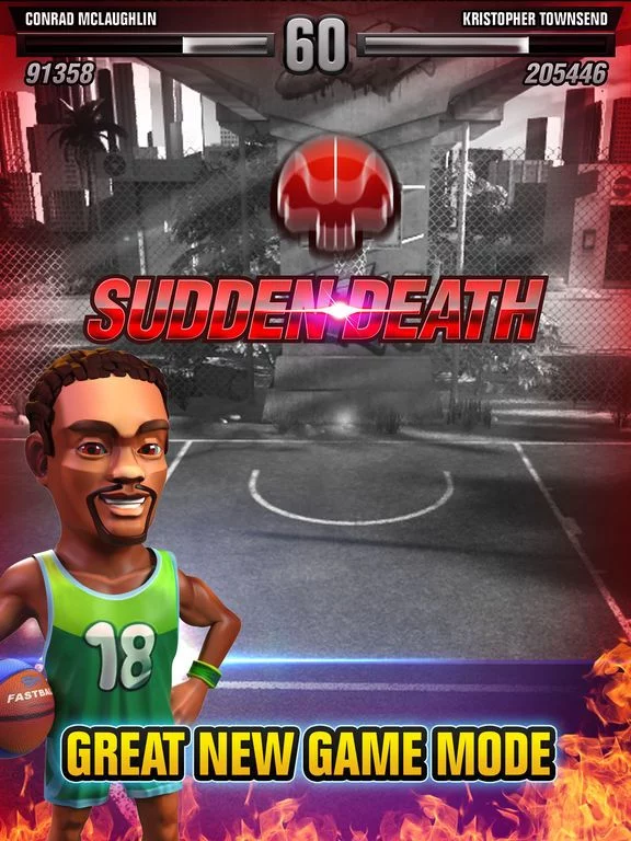 Изображение игры: Superhoops Basketball 2016