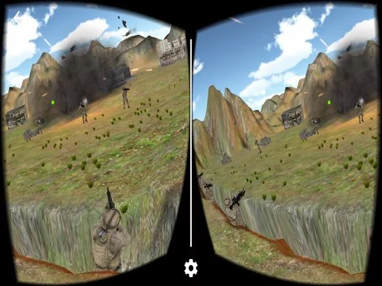 Изображение игры: VR Tank Battlefield War: For Virtual Reality