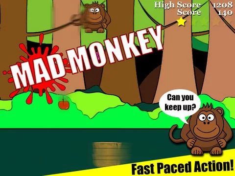 Изображение игры: Mad Monkey: Best Arcade Kid Game (Kids Games+ Retro Arcade = Fun)