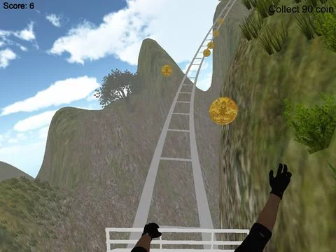 Изображение игры: Roller Coaster Rush - 3D Simulator
