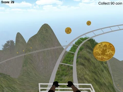 Изображение игры: Roller Coaster Rush - 3D Simulator