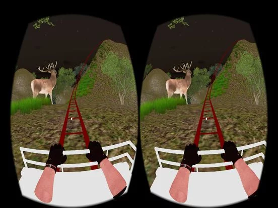 Изображение игры: VR Roller Coaster: For Google Cardboard
