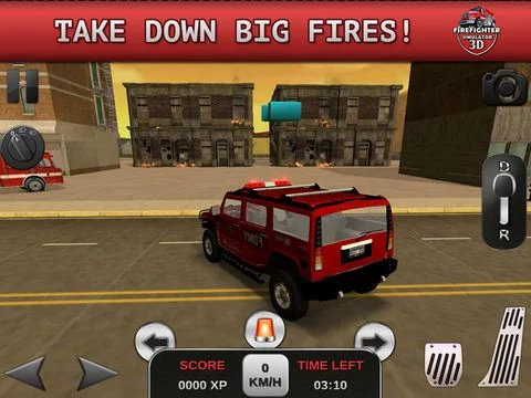 Изображение игры: Firefighter Simulator 3D