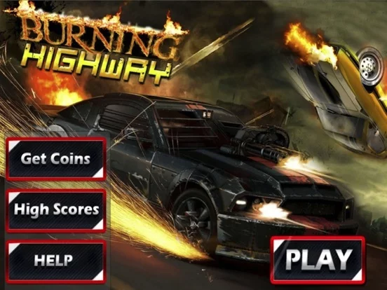Изображение игры: Burning Highway ( 3D Car Shooting Games )