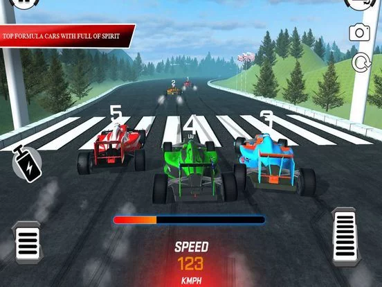 Изображение игры: Super Racing F Speed