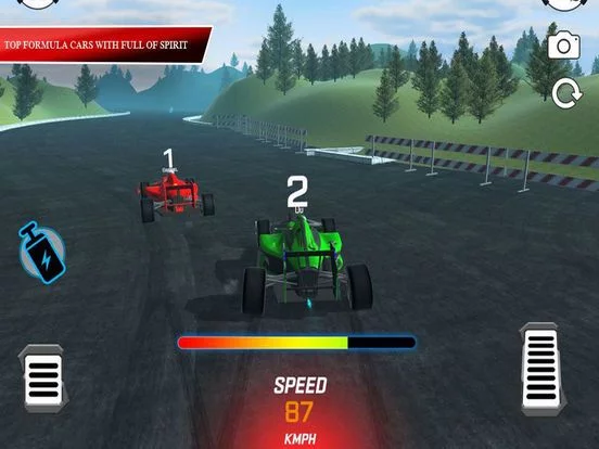 Изображение игры: Super Racing F Speed