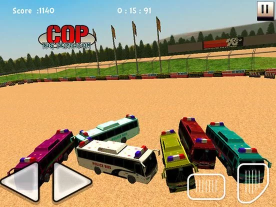Изображение игры: Cop Bus Demolition