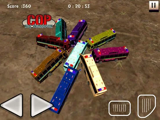Изображение игры: Cop Bus Demolition