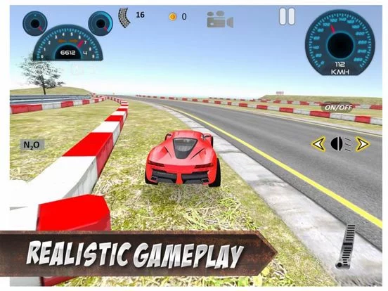 Изображение игры: Limit Speed Racing Car 3D