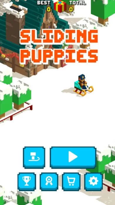 Изображение игры: Sliding Puppies