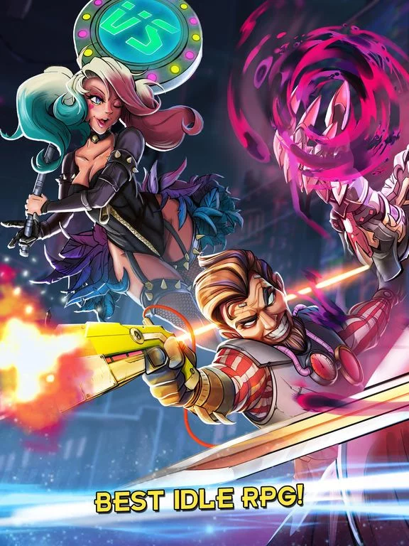 Изображение игры: Clone Evolution: RPG Battle