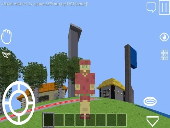 Изображение игры: Sphere Block Craft: Online Build World Craft Game