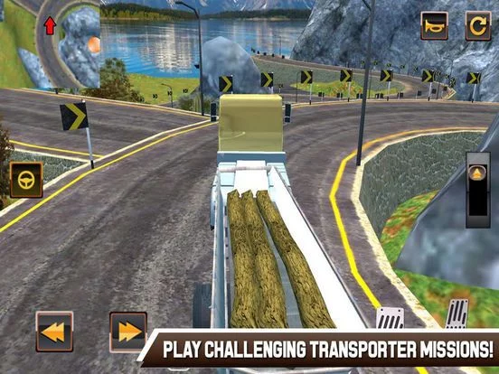 Изображение игры: Transporter Euro Truck Car 18