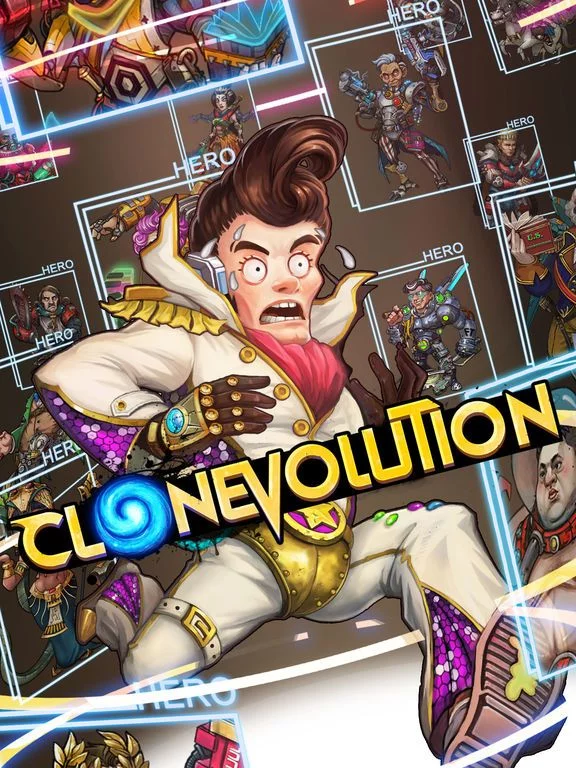 Изображение игры: Clone Evolution: RPG Battle