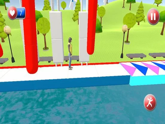 Изображение игры: Amazing Adventure Wipe Stunt Run 3D