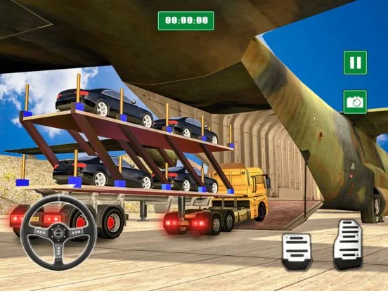 Изображение игры: Truck Driving Car Transport