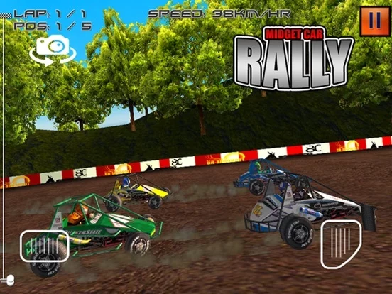 Изображение игры: Midget Car Rally - Free Dune Buggy Racing Game