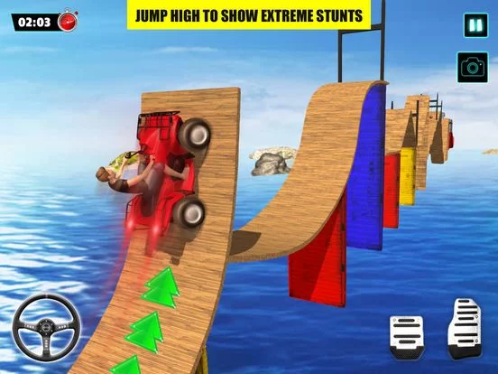 Изображение игры: ATV Quad Bike Stunt Racing Sim