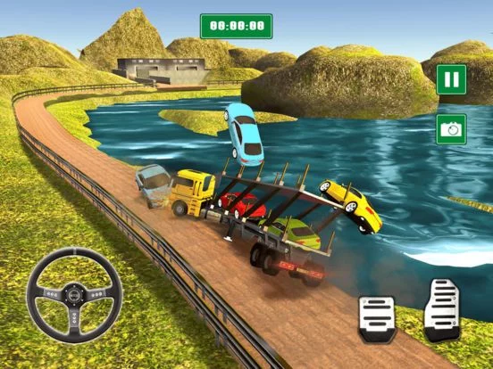 Изображение игры: Truck Driving Car Transport