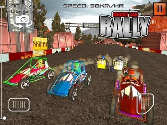 Изображение игры: Midget Car Rally - Free Dune Buggy Racing Game