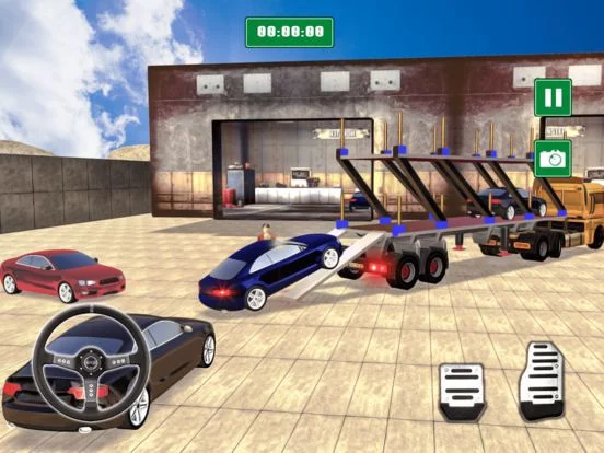 Изображение игры: Truck Driving Car Transport