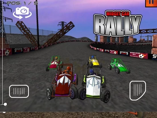 Изображение игры: Midget Car Rally - Free Dune Buggy Racing Game