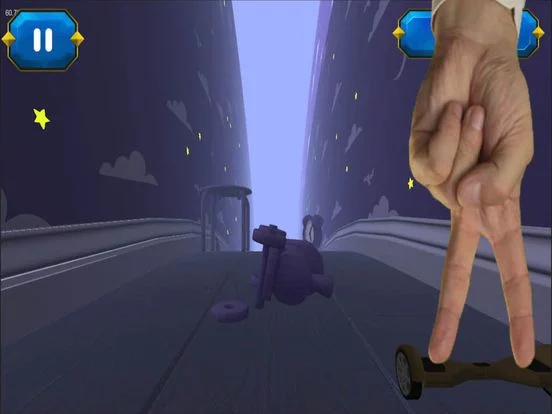 Изображение игры: Hoverboard Finger Drive Simulator 2017