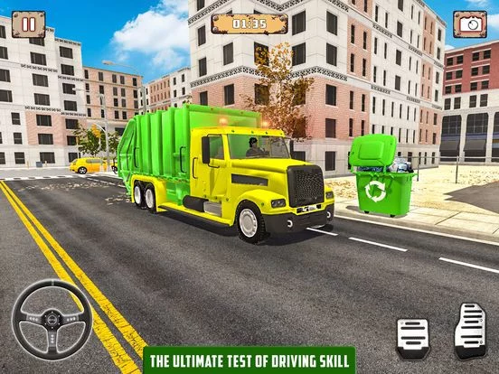Изображение игры: Garbage Truck Driving Games
