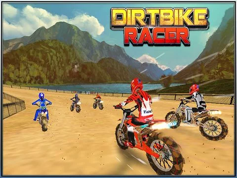 Изображение игры: Dirt Bike Racer ( 3D Offroad Motorcycle Racing Games )