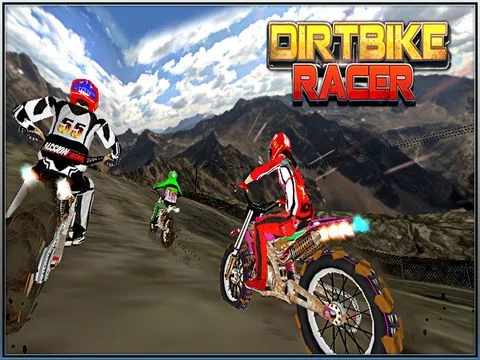 Изображение игры: Dirt Bike Racer ( 3D Offroad Motorcycle Racing Games )