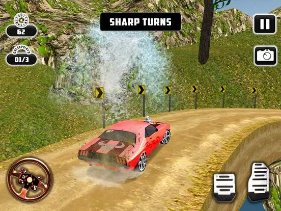 Изображение игры: Muscle Car Race Traffic Games