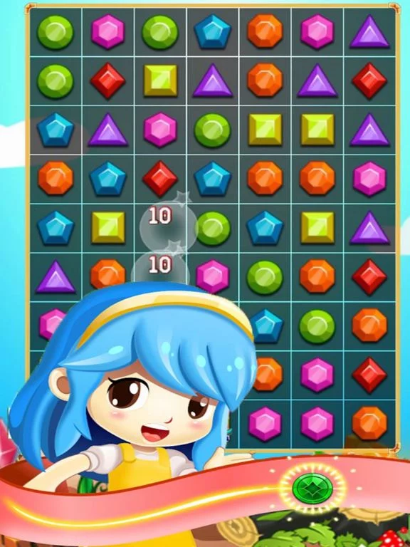 Изображение игры: Crush Jewels Extra - Funny Game