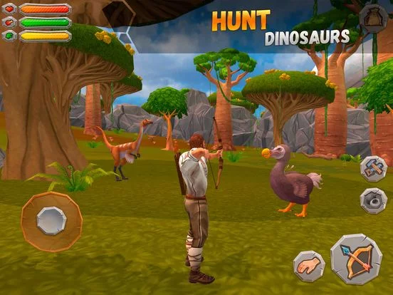 Изображение игры: Jurassic Survival Island 2