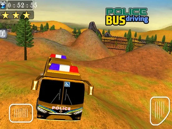 Изображение игры: Police Bus Driving