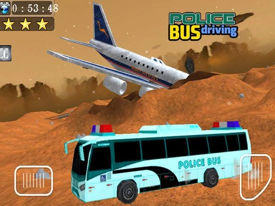 Изображение игры: Police Bus Driving