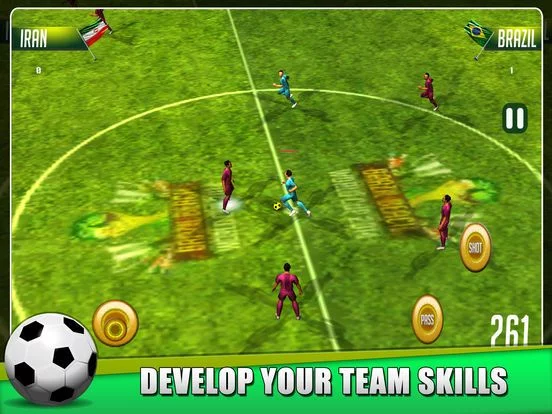 Изображение игры: Perfect Kick Real Soccer Games Pro