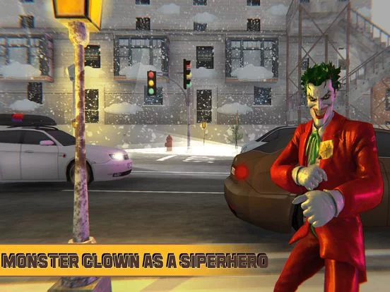 Изображение игры: Gangster Clown City Crime Game