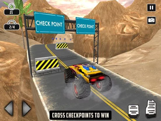 Изображение игры: Off-road Monster Truck Game