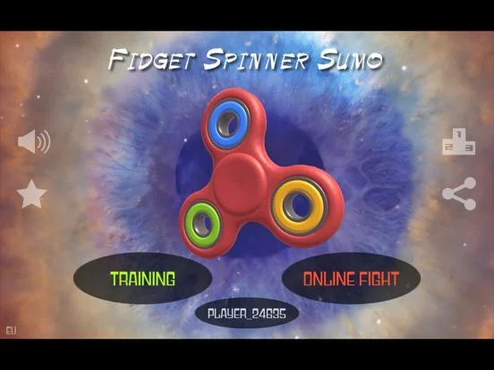 Изображение игры: Fidget Spinner Sumo - 3D Online Fight!!!