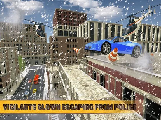 Изображение игры: Gangster Clown City Crime Game