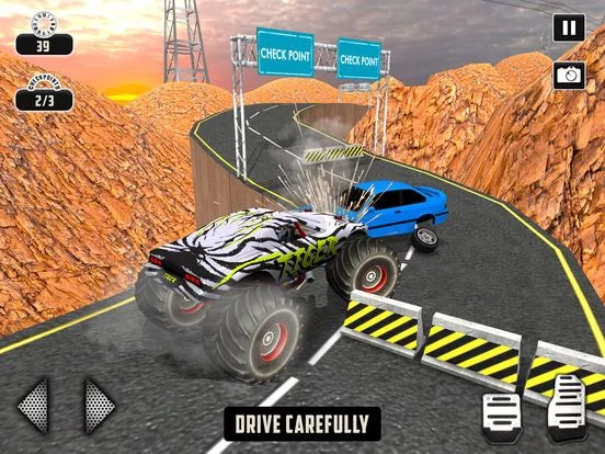 Изображение игры: Off-road Monster Truck Game