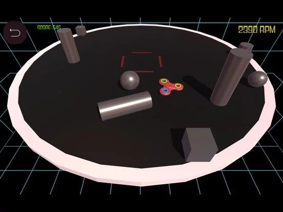 Изображение игры: Fidget Spinner Sumo - 3D Online Fight!!!