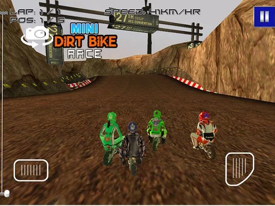 Изображение игры: Mini Dirt Bike Race
