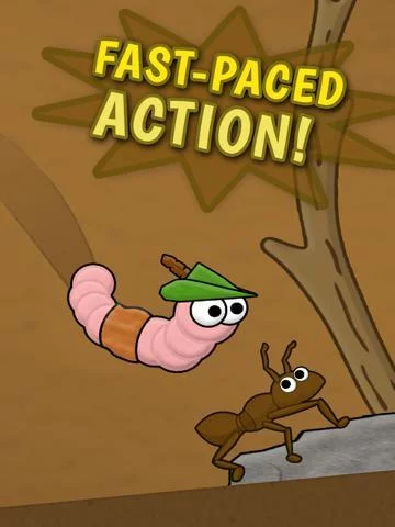 Изображение игры: Floppy Worm