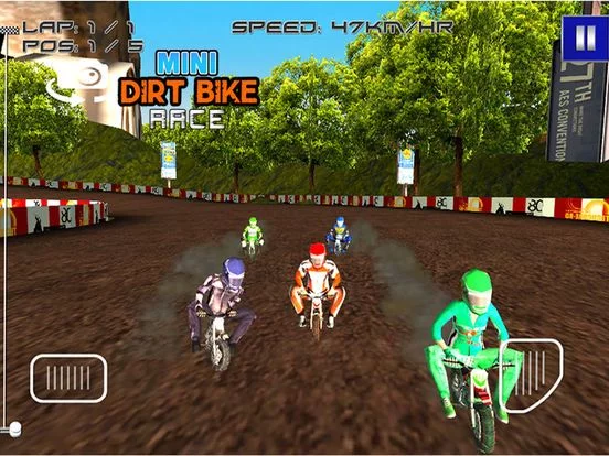 Изображение игры: Mini Dirt Bike Race