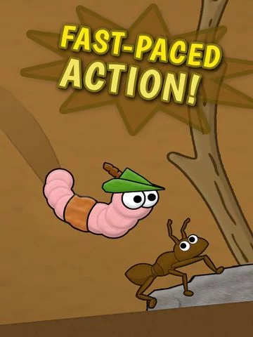 Изображение игры: Floppy Worm