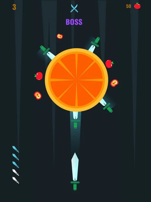 Изображение игры: Knife Rush!