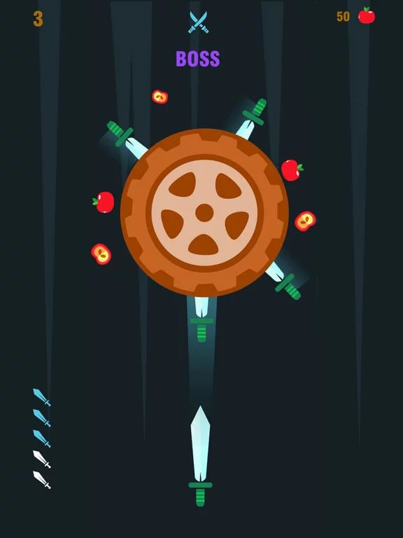 Изображение игры: Knife Rush!