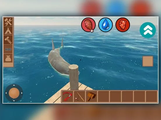 Изображение игры: Raft: Surviving in the ocean