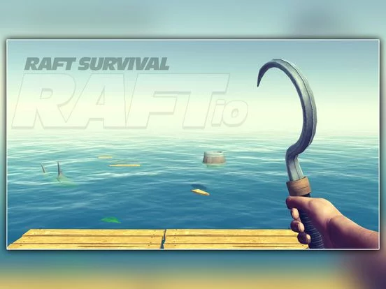 Изображение игры: Raft: Surviving in the ocean